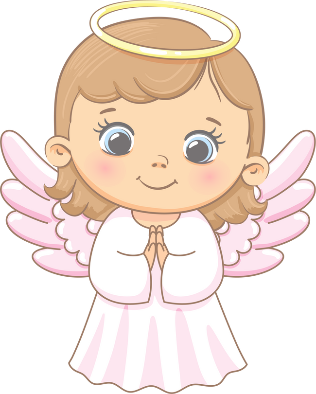Cute little angel girl -4